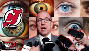 NJ Devils Tom Fitzgerald ALL EYES ON FITZ!