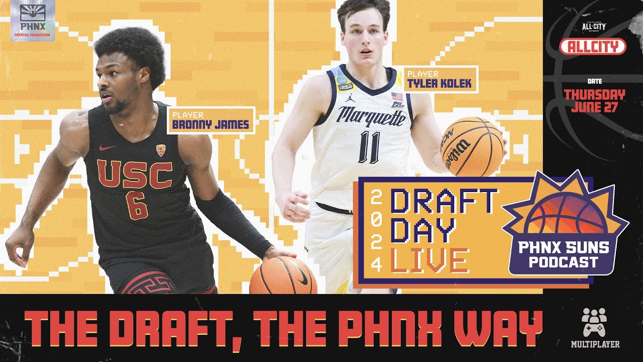 NBA Draft LIVE: Phoenix Suns Trade UP To Select Oso Ighodaro Out Of Marquette