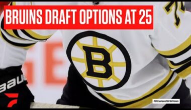 The Boston Bruins Are Back In The First Round. Who Could They Pick At The 2024 NHL Draft?