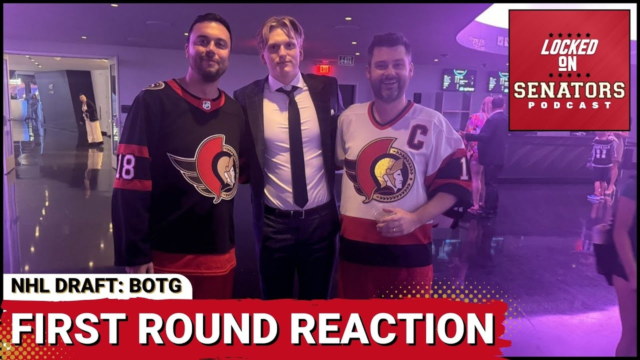 Immediate 2024 NHL Draft Reaction After The 1st Round: Ottawa Senators Select Carter Yakemchuk