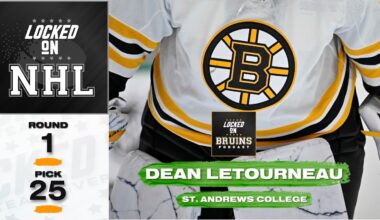 Boston Bruins Draft Dean Letourneau in 2024 NHL Draft
