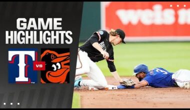 Rangers vs. Orioles Game Highlights (6/28/24) | MLB Highlights | Baltimore Orioles