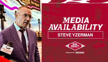 Steve Yzerman 2024 NHL Draft Day 2 | June 29, 2024
