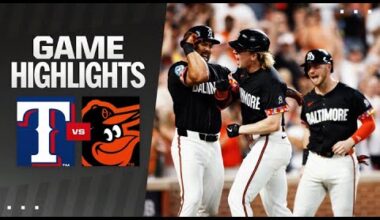 Rangers vs. Orioles Game Highlights (6/29/24) | MLB Highlights