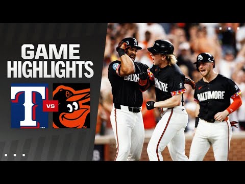 Rangers vs. Orioles Game Highlights (6/29/24) | MLB Highlights