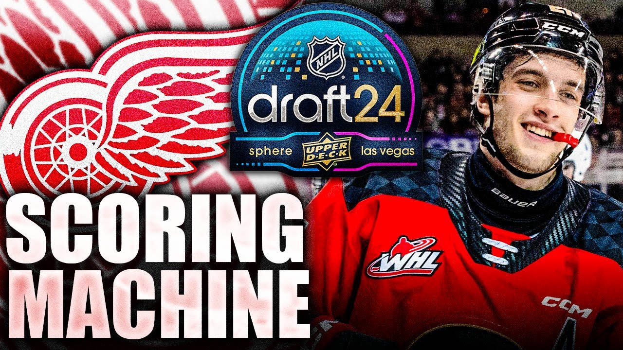 DETROIT RED WINGS DRAFT A POINT-SCORING MACHINE: OVERAGER ONDREJ BECHER