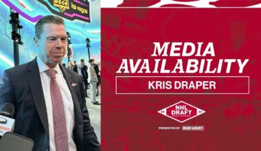 Kris Draper 2024 NHL Draft Day 2 | June 29, 2024
