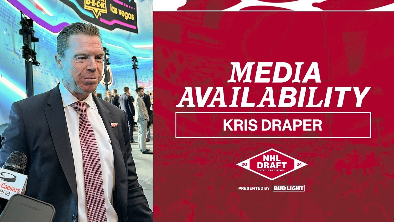 Kris Draper 2024 NHL Draft Day 2 | June 29, 2024