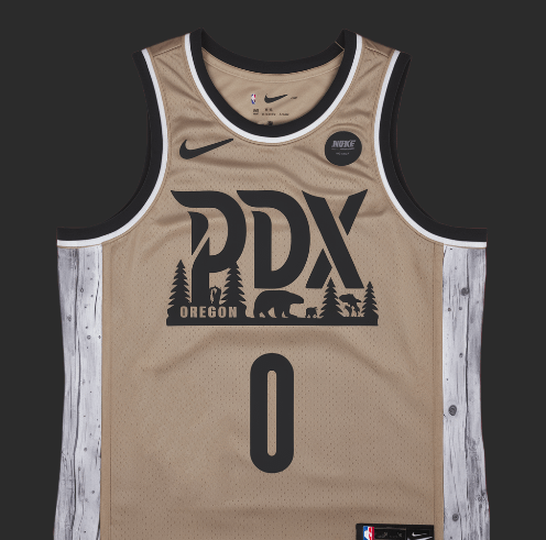 Blazers fans... what do you think of this Oregon forest themed city jersey? How does it compare to the original one I posted? (I know that one sucked lol)