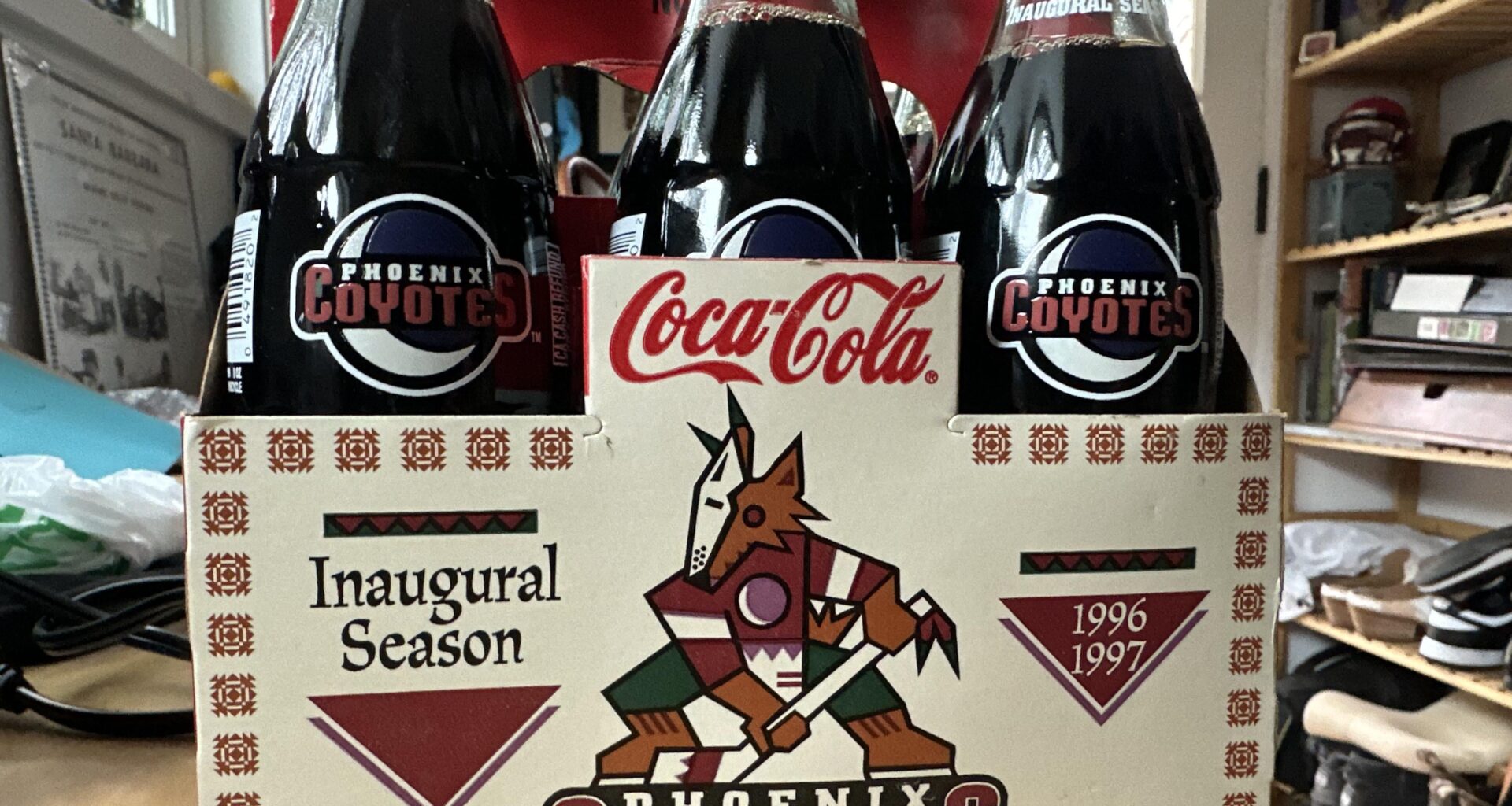 Antique store find. Go Yotes!