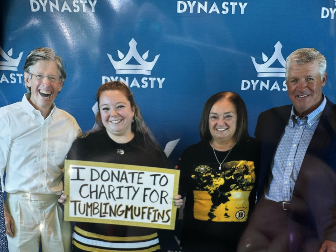 Donations Made and Muffins Tumbled!