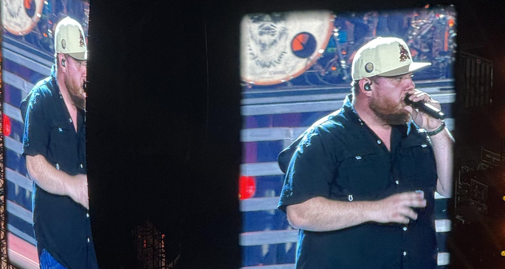 Friend of mine sent this over from the Luke Combs Concert