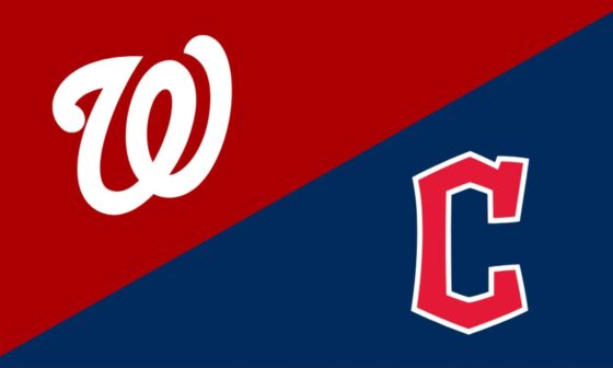 [Postgame Thread] Nationals @ Guardians - May 31, 2024