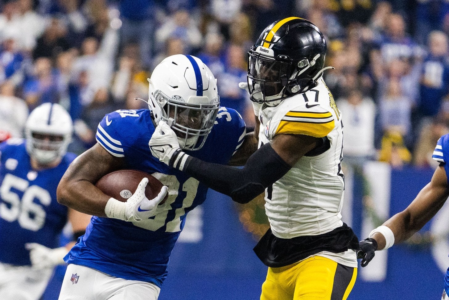 Sadly, the Colts’ Tyler Goodson is known as “that guy who dropped a pass against the Texans.” But can he have a great 2024 season and become a fan favorite in Indy?