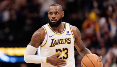 Bronny and LeBron James team up in historic first for NBA