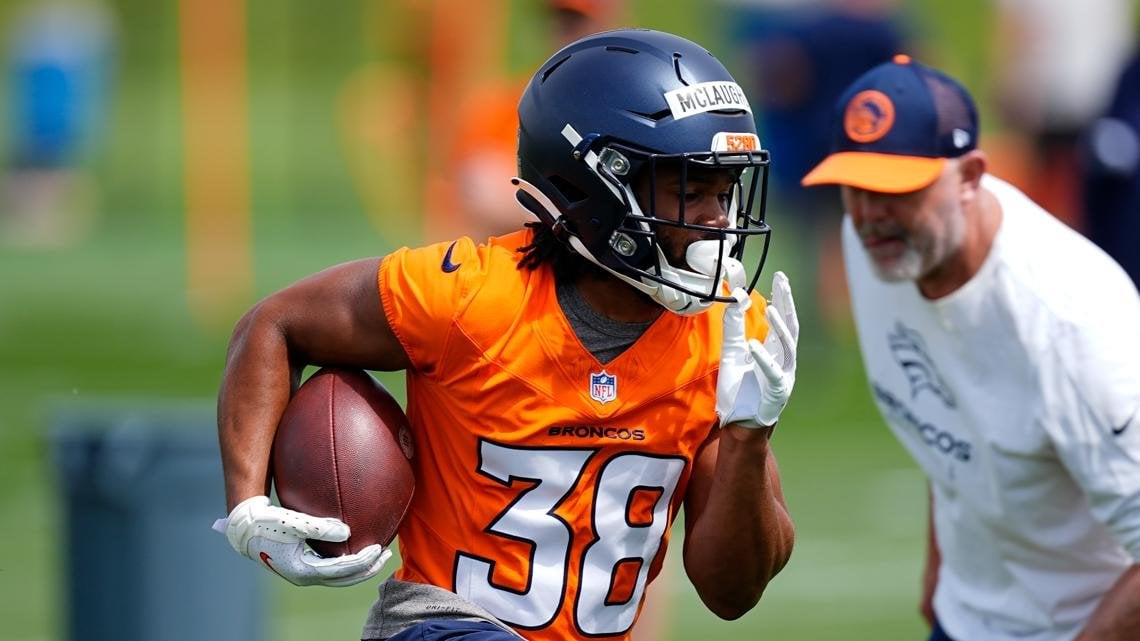 McLaughlin welcomes challenge of mixing in with No. 1 Broncos offense