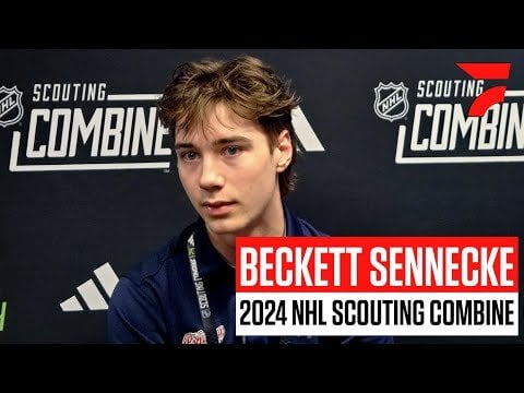 Beckett Sennecke Talks Growth Spurt, Skating And Dominant Finish That Made Him An NHL Draft Riser