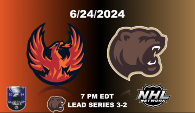 The Calder Cup and Stanley Cup could be won on the same night - tomorrow night.