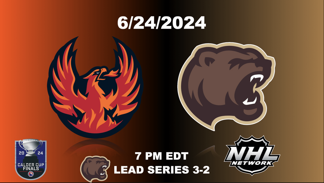 The Calder Cup and Stanley Cup could be won on the same night - tomorrow night.