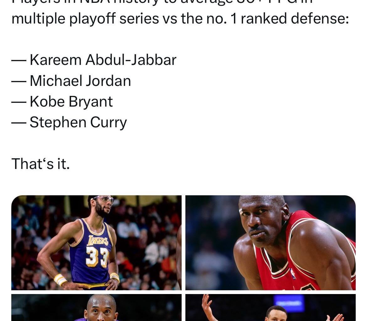 The players on this list: 7’2”, 6’6”, 6’6”, and…6’2”.