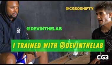 I Trained With DevinInTheLab. This was his advice to me
