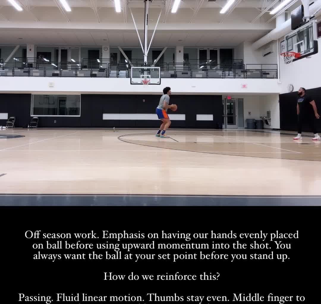 Trainer David Zenon with Jericho Sims on IG: