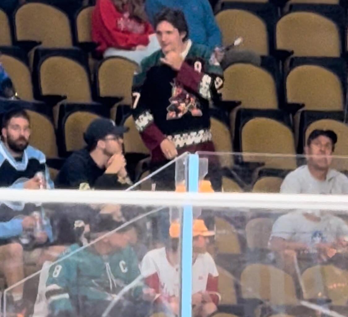 Gotta love this guy!!! Coyote faithful in Milwaukee.