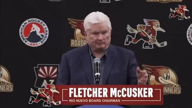 [Roadrunners] There are many reasons why the Roadrunners are set to keep pro hockey in the desert.  Perhaps none of them are more important than the working relationship between the Meruelo Family, the Board of Rio Nuevo and the city of Tucson.