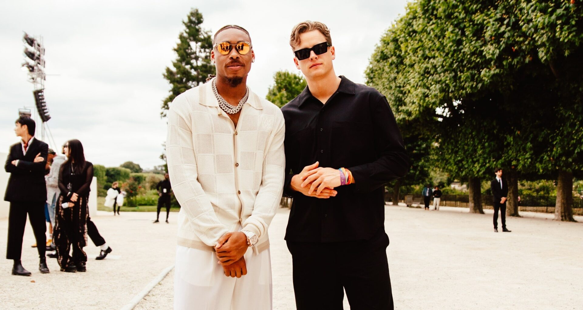 Joe Burrow and Justin Jefferson Take Paris by Storm—Then Walk in Vogue World 2024