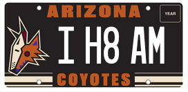 Thinking about getting a new license plate