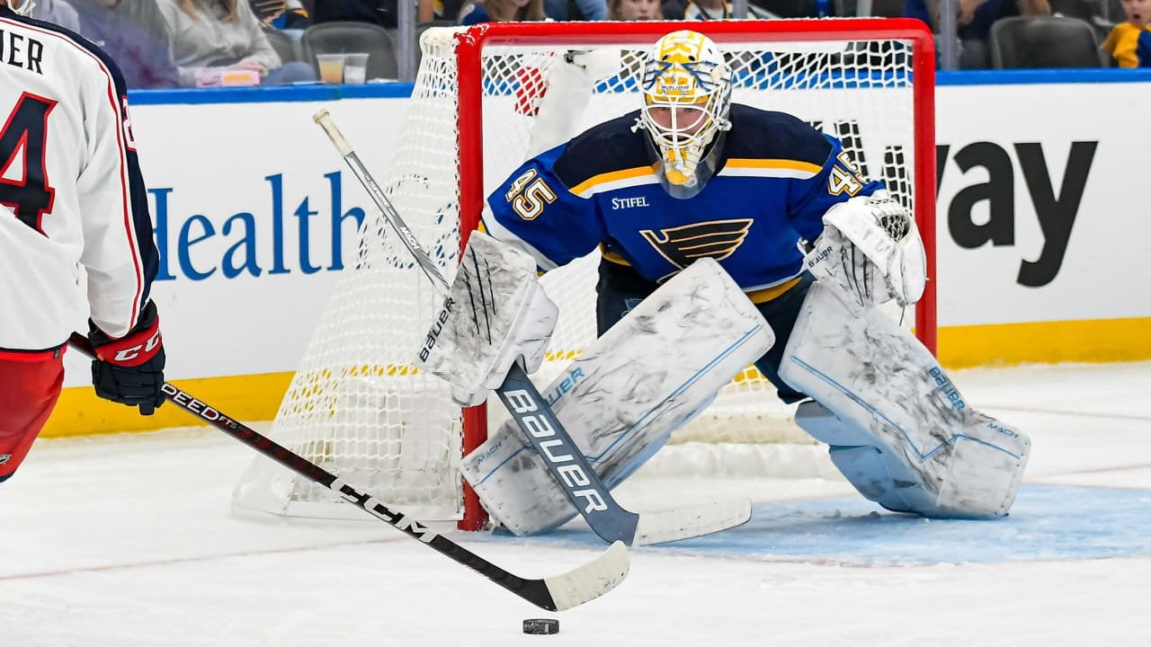 The Blues have signed goaltender Colten Ellis to a one-year, two-way contract extension.
