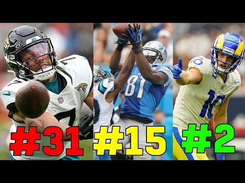 Ranking EVERY Team by Their WR History!
