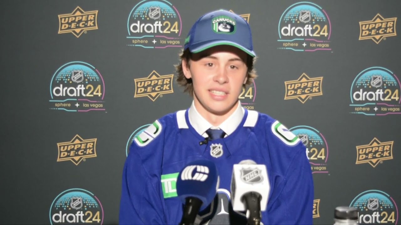2024 NHL Draft Selections: Anthony Romani (162nd Overall, Vancouver Canucks)