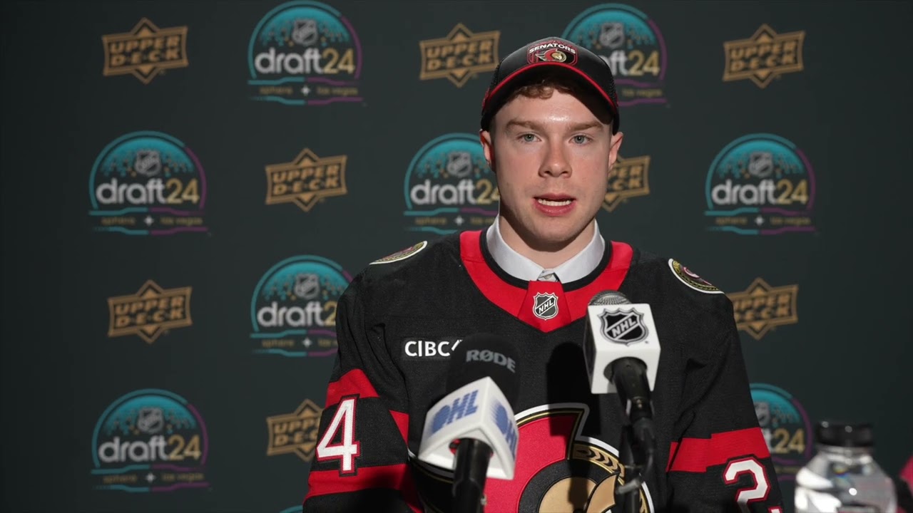 2024 NHL Draft Selections: Luke Ellinas (104th Overall, Ottawa Senators)
