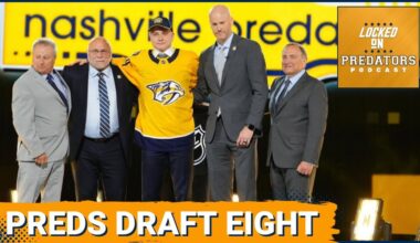 Nashville Predators Draft Eight: Select Egor Surin and Steal Teddy Stiga