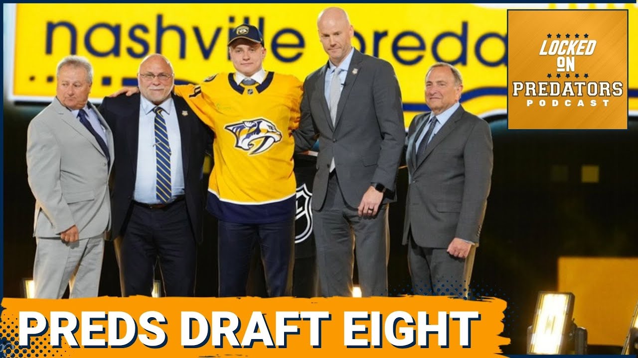 Nashville Predators Draft Eight: Select Egor Surin and Steal Teddy Stiga