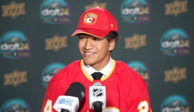2024 NHL Draft - Zayne Parekh (9th overall - Calgary Flames)