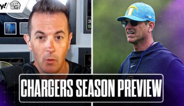 CHARGERS season preview 🏈 What will 'HERBERT-HARBAUGH MARRIAGE' look like? | Yahoo Sports