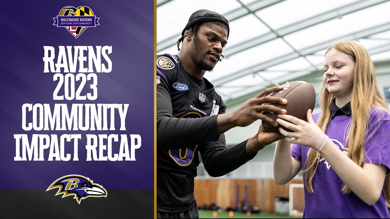 Baltimore Ravens 2023 Community Impact Recap | Baltimore Ravens