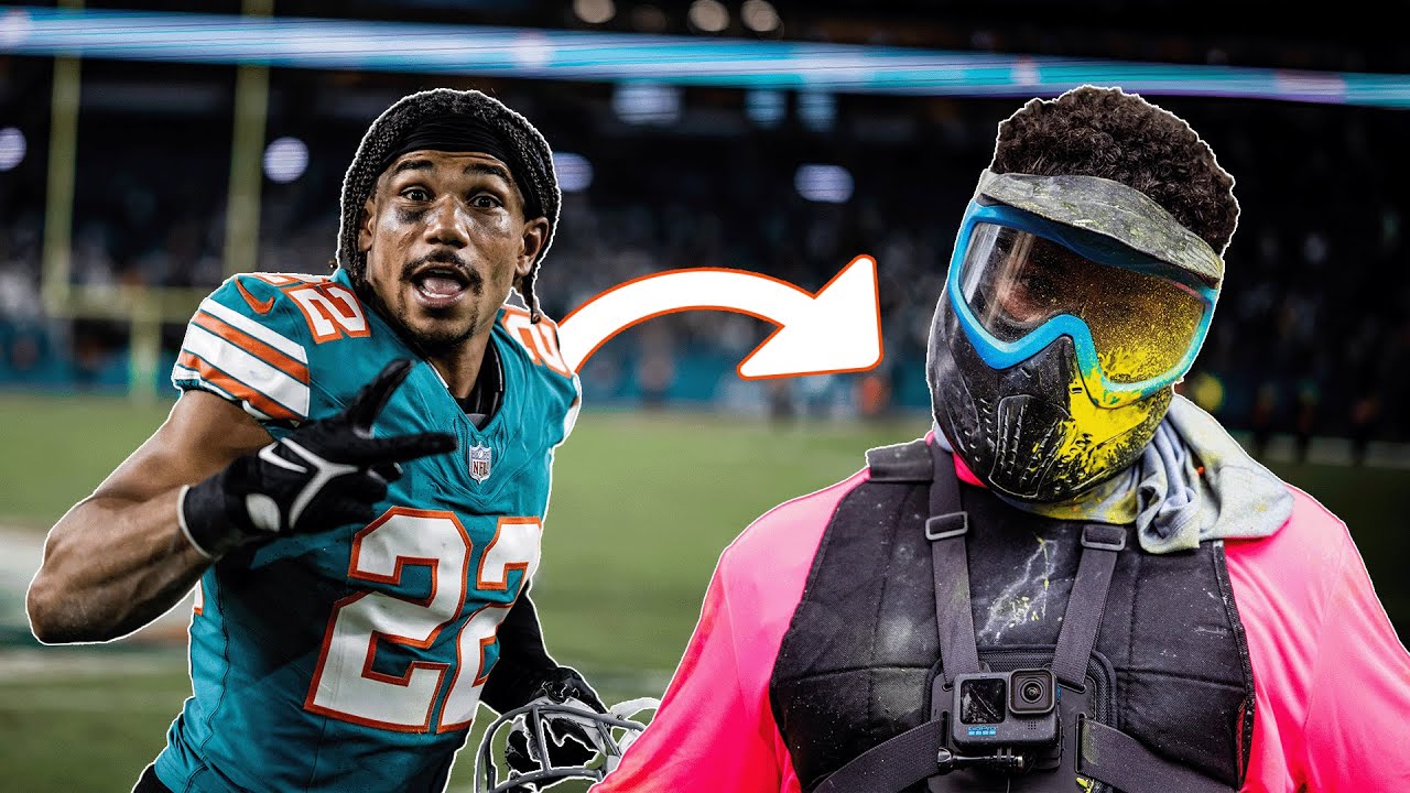 Paintball with the Miami Dolphins Was Hilarious l Miami Dolphins