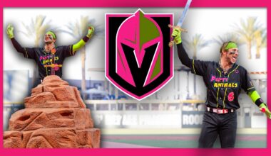 Las Vegas Golden Knights Sword Run Celebration! | The Party Animals