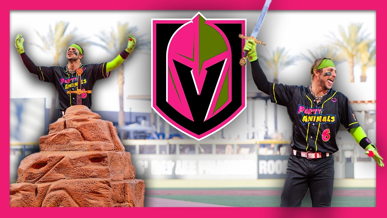 Las Vegas Golden Knights Sword Run Celebration! | The Party Animals