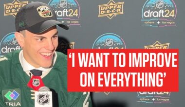Zeev Buium 'Wants To Improve On Everything' After Being Picked No. 12 By Minnesota Wild At NHL Draft