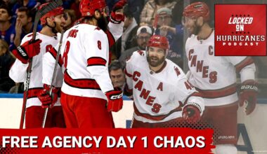 Canes Navigate Day 1 of Free Agency | Carolina Hurricanes Podcast #carolinahurricanes #causechaos