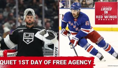 Cam Talbot and Erik Gustafsson headline as Detroit's free agency has an underwhelming start