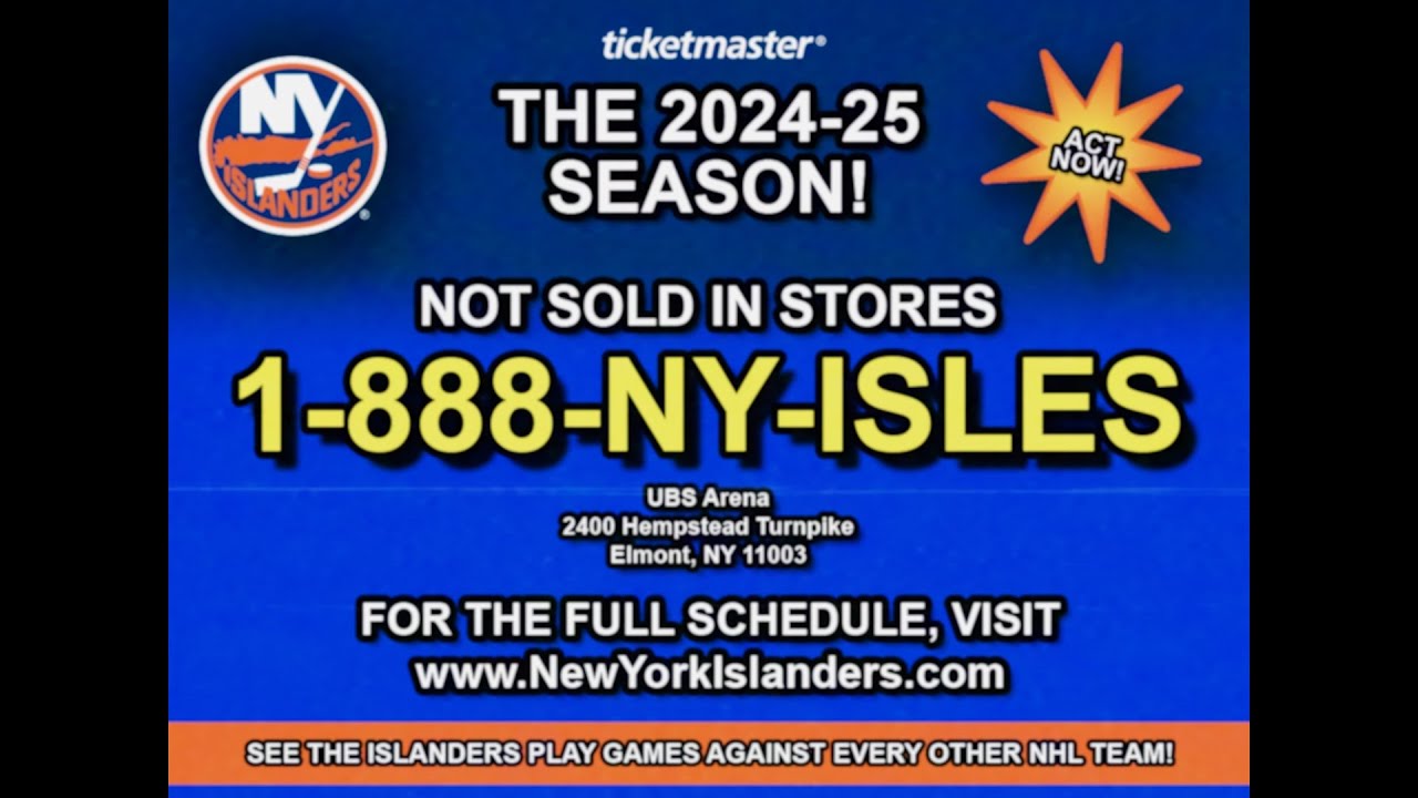 New York Islanders 2024-25 Schedule Release Video