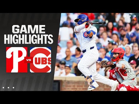 Phillies vs. Cubs Game Highlights (7/2/24) | MLB Highlights