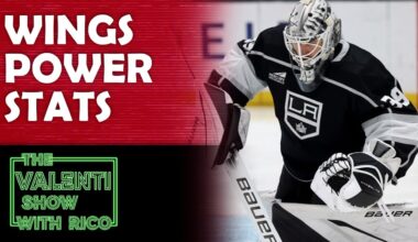 Valenti Presents A Detroit Red Wings Power Stat | The Valenti Show with Rico