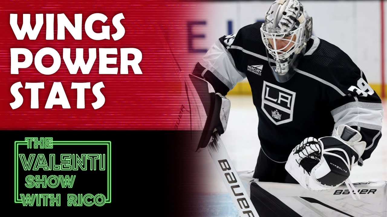 Valenti Presents A Detroit Red Wings Power Stat | The Valenti Show with Rico