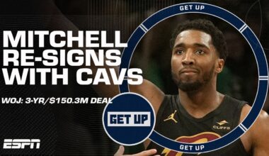 🚨 BREAKING: Donovan Mitchell agrees to max extension with Cavaliers | Get Up
